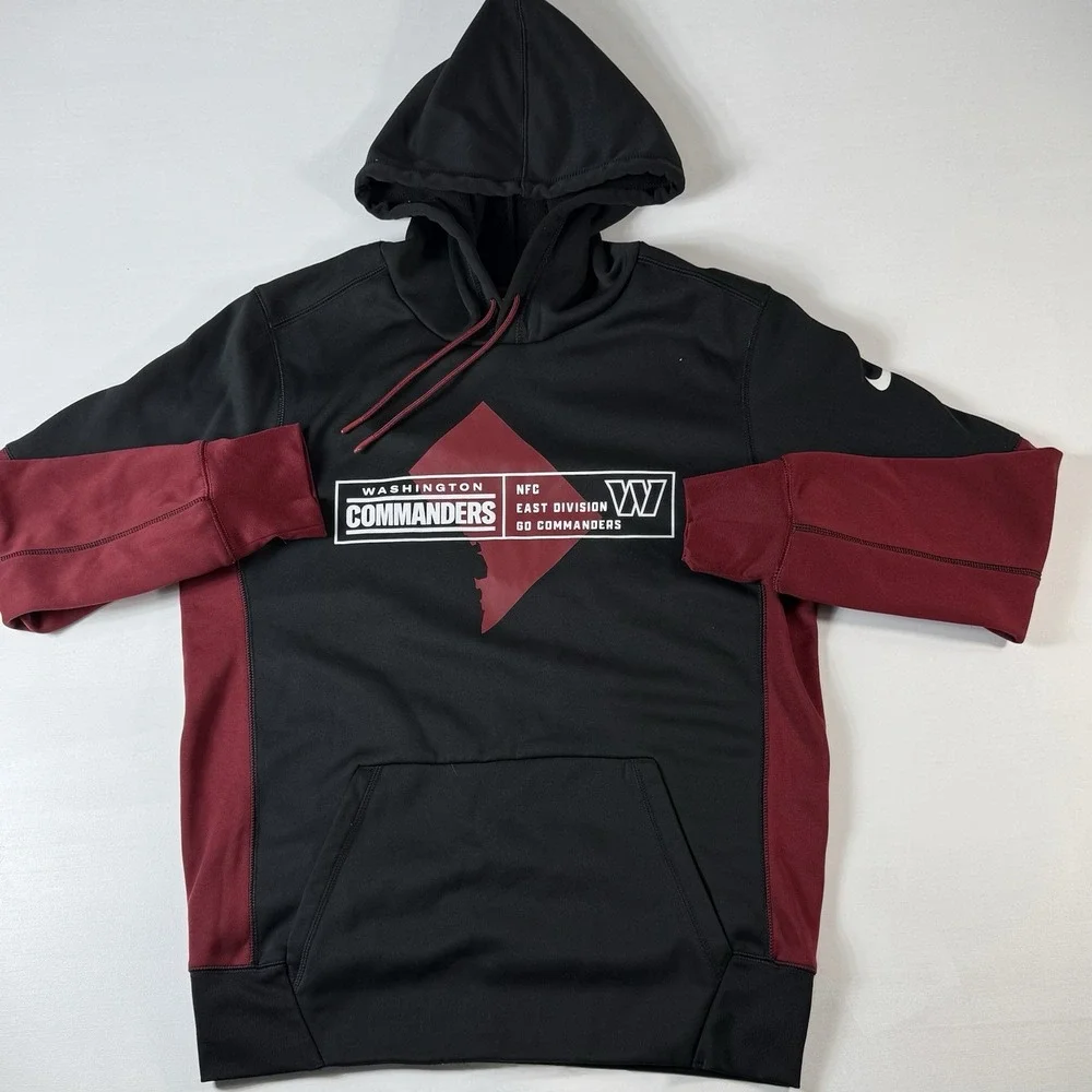 Washington Commanders Nike Hoodie Pullover Sweatshirt Mens Size Medium‎ M